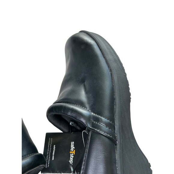 NEW SafeTStep Comfort Clogs Gretchen Black Women's 12W Non Slip Nursing Work - Picture 10 of 13
